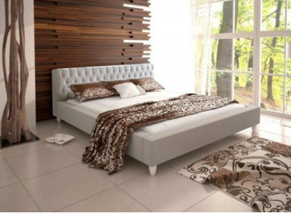 Bed Beds Double bed Bedroom Marriage Leather Upholstery Bed Double beds -GRENADA